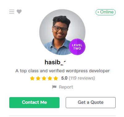 wphasibsanto's tweet photo. @fiverr 
Being a Level Two seller is an honor and great feel. Thank you Fiverr for create an awesome freelance marketplace.

Client Satisfaction is always first https://t.co/rKFjda0wnA