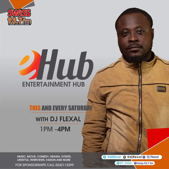 mceeflexal's tweet photo. #eHub on @swiss937fm ¶eNews ¶Topical Discussion (Trends) ¶New Songs Premier ¶Top 10 countdown ¶Interviews 
New Songs Premier
i.@iamedem ft @KeenyIce  x @jahphinga1 x @GbevuA x @worlasigh - Ewes
ii. @ghettoboi_rich - Vegetarian
iv. @PopohGh ft @ZyGee_Dope x @Startickgh - Problem https://t.co/F84LhUqkTD