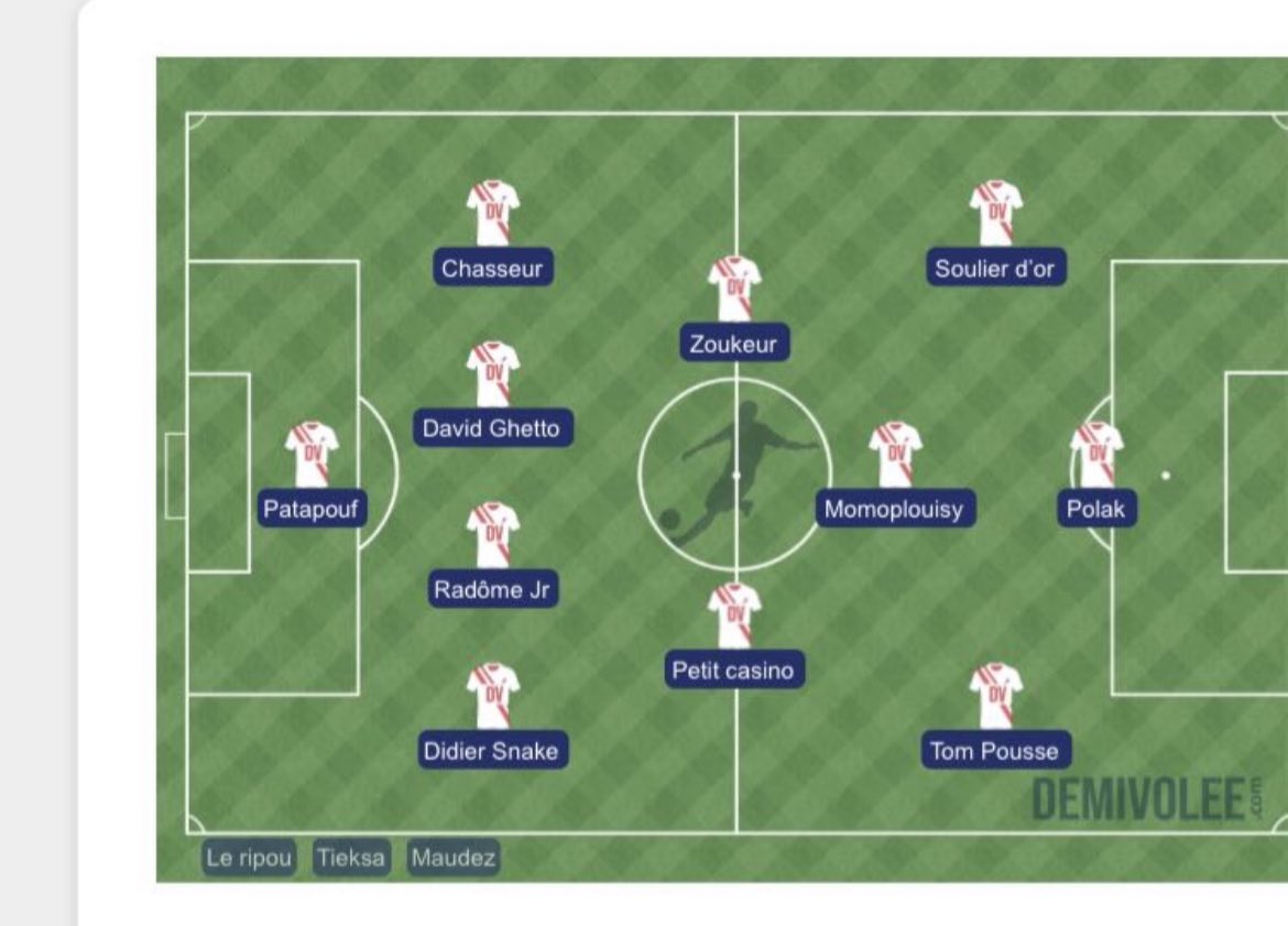 ChandellesFC's tweet photo. ‼️Compos ‼️

H-1 avant le coup d’envoi entre l’US Ramoneurs et Le FC Chandelles !
 
Voici la compo d’équipe concocté par notre Coche @romain_kr1  ! ⚠️

On rappelle que les mesures barrière sont à respecter à l’intérieur du stade,
Et que l’entrée est gratuite 🙏🏼 https://t.co/9rWCZ8A89r