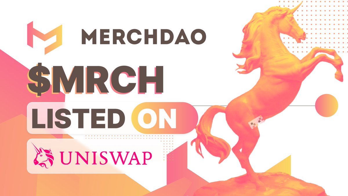 🚀🚀🚀 $MRCH on <a href="/uniswap/">Uniswap Labs 🦄</a> 🚀🚀🚀

We're thrilled to announce that $MRCH token has officially listed on Uniswap 🔥🔥🔥
Only this pair is valid: app.uniswap.org/#/swap?inputCu…
DexTools: dextools.io/app/uniswap/pa…
