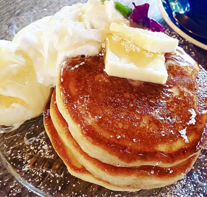 パンケーキ好きさん必見 神奈川県鎌倉の カフェ坂の下 のパンケーキが美味しそう 話題の画像プラス