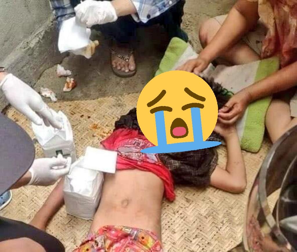 HtetHte64878793's tweet photo. ANTIFASCIST REVOLUTION
We don't need noble prize.We need children protection.
#crimeagainstchildren
#FascistRevolution2021
#Mar27Coup
#WhtashappeninginMyanmar https://t.co/GVOvEhyxov