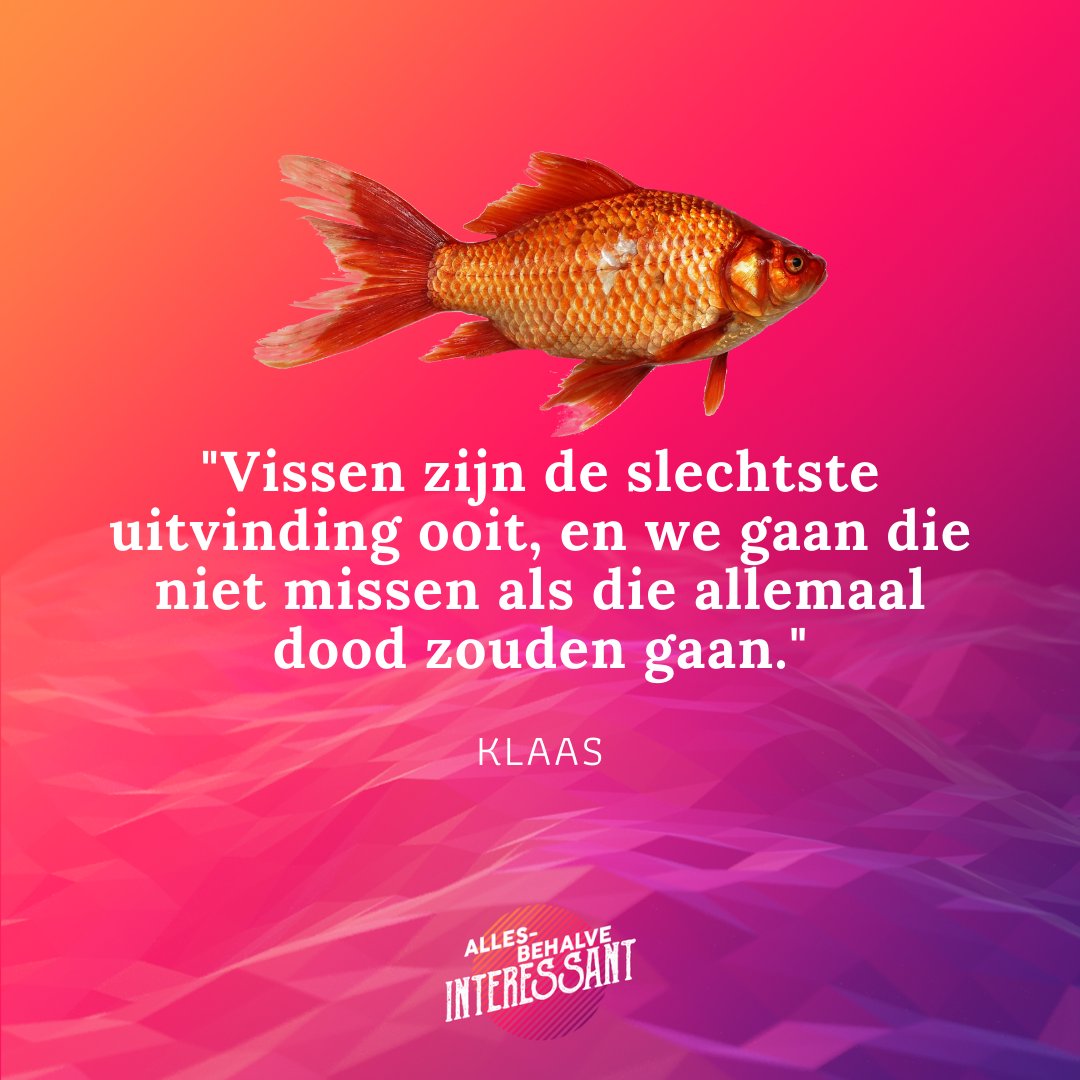 ABIRPodcast's tweet photo. Wil je weten waarom Klaas deze uitspraak maakte? Luister dan snel naar onze 25e aflevering 'de Expliciete Aflevering' om dat en nog veel meer te ontdekken! Nu te vinden op jouw favoriete platform (en morgen op Youtube)! 

#ABIRPodcast #Vissen #Explicit https://t.co/DhAdXV4yxc