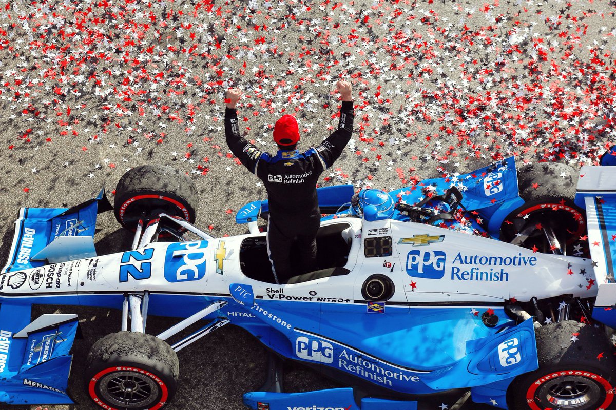 simonpagenaud's tweet photo. 22 days from today marks the start of my 10th @IndyCar season and my 10th start at Barber. Hoping our day ends like this 🇺🇸

Dans J-22 ce sera ma 10e saison à plein temps en INDYCAR et mon 10e départ à Barber! En croisant les doigts pour que notre journée se termine comme ceci 🇫🇷 https://t.co/nms1RqyOBH