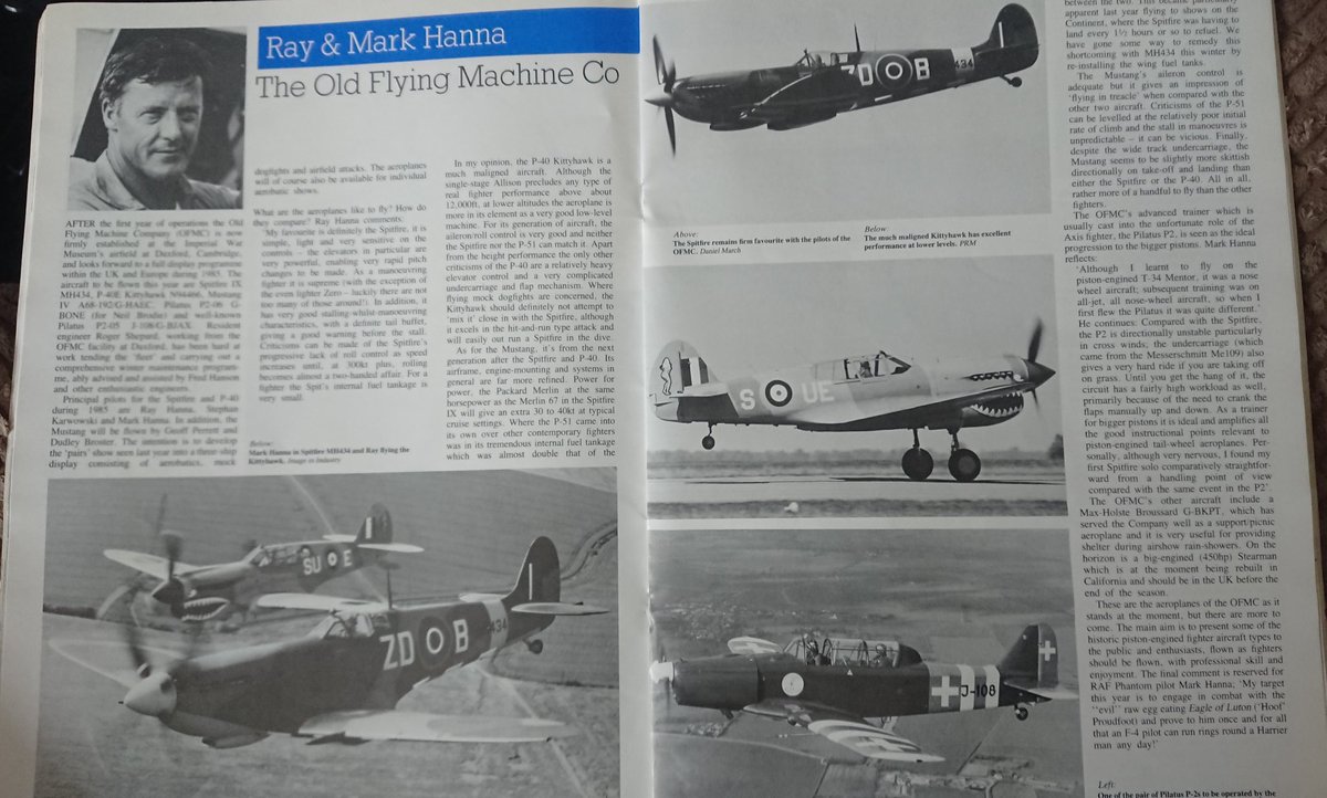 grs_st's tweet image. Hey there @vintageavecho just been thumbing through some old mags (not top shelf this time ) and came across this from "air displays 1985" that I thought you may be interested in.. #avgeeks #hannas