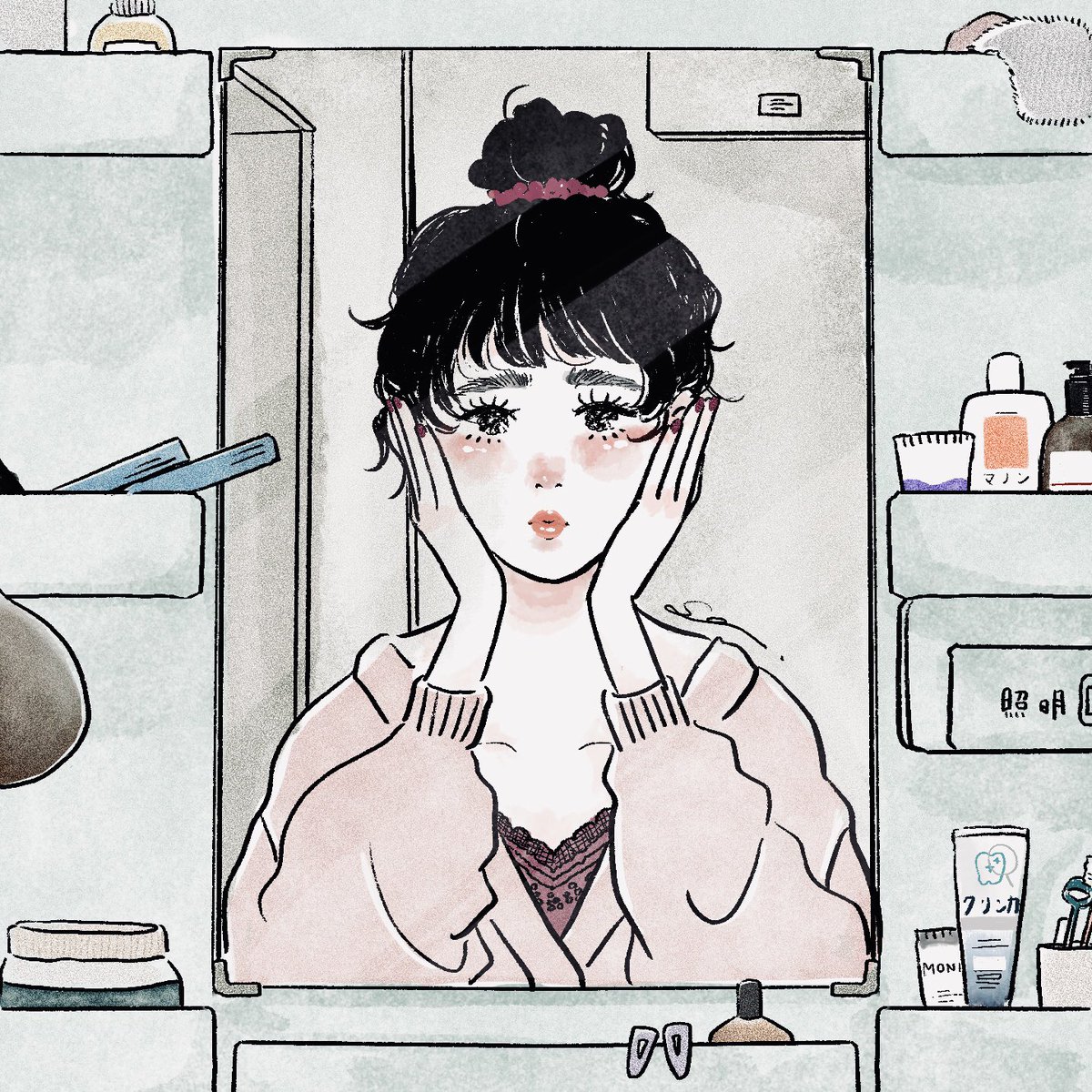 一年前に描いた絵のリメイク!
全然違うけど。笑
こう見ると少しは成長したかも!
描きたいものは変わらないけど、もっと魅せるために、もっと自分の絵を好きになるために、日々考えている…?