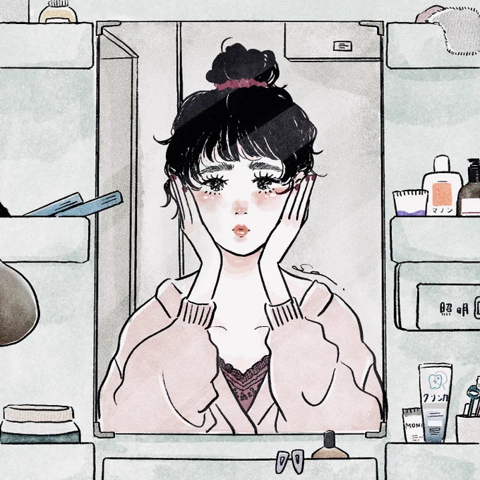 一年前に描いた絵のリメイク!
全然違うけど。笑
こう見ると少しは成長したかも!
描きたいものは変わらないけど、もっと魅せるために、もっと自分の絵を好きになるために、日々考えている…? 
