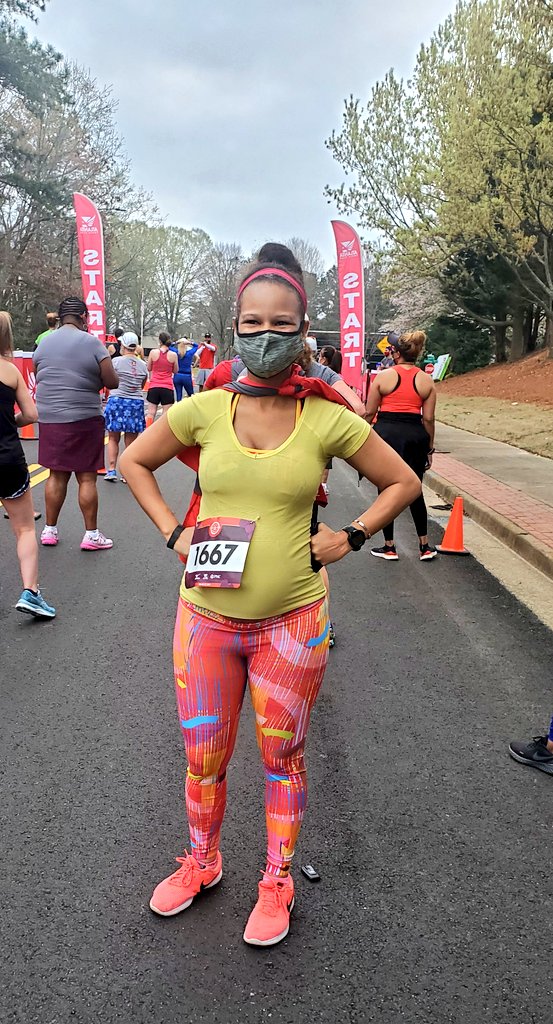 LadyA08's tweet photo. Lil Blueberry 🫐 did great y'all! Mommy is so proud of him &amp; herself! 

Thank you to @ATLtrackclub
for producing a fun &amp; safe race experience @GwinnettPd &amp; volunteers for keeping us safe in beautiful @PtreeCorners

So much joy right now! 🥰😊
#AW5K https://t.co/ns8fGtQCWC
