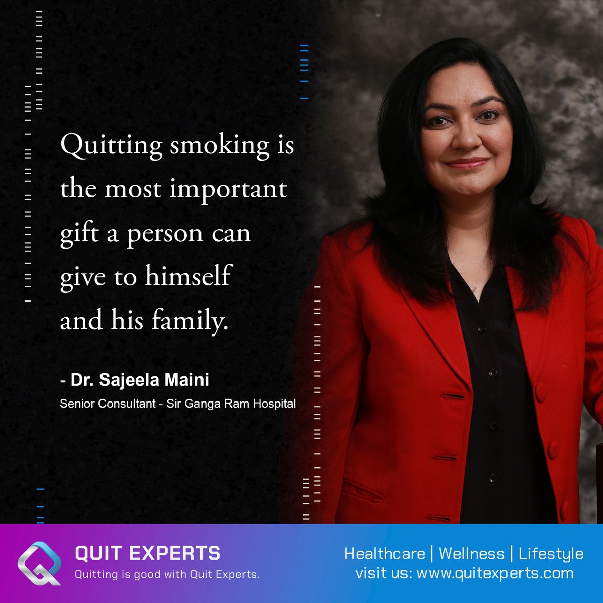 ExpertsQuit's tweet photo. #quitexperts #drsajeelamaini #quitsmokingadvice #quitsmokingnow #expertadvice #healthandwellnesscoach #healthtransformers #healthcaretips #smokingkills #quotes❤️ #smokers #smokersclub #smokerslife #wellnesscoach #wellnesslifestyle #healthylifestyletips #smokingcigarettes https://t.co/QGtdE56JOy