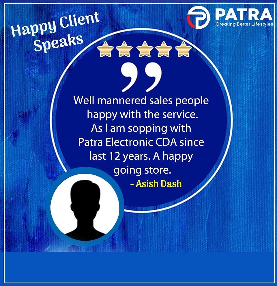PatraRetail's tweet photo. Thank you sir for the 'Golden Words'!!

We appreciate your trust that you showed in our brand, always!! 

Thank you once again for the kind words. 

Pls keep visiting &amp; supporting us like you always did!! 

#GoogleReview
#PatraRetail  #Technologies  #ProductPurchase  #EMI https://t.co/U6NblPwFog