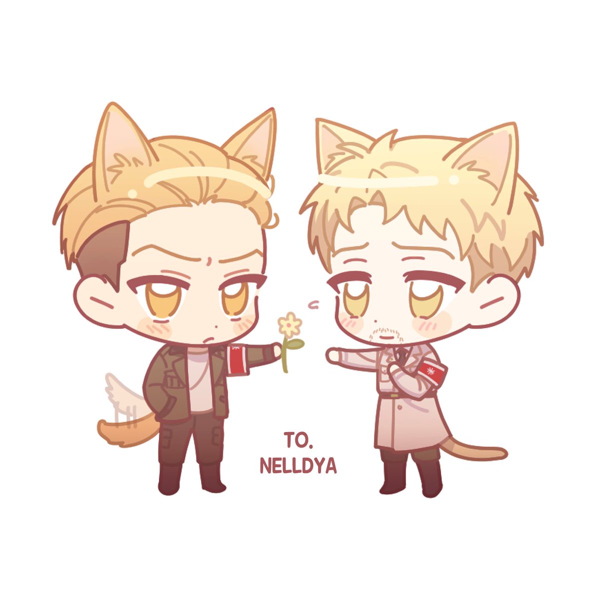 nelldya's tweet photo. 륵개님한테 넣은 커미션...🥰☺️
너무너무 귀���워용... https://t.co/hxOujqx4dX