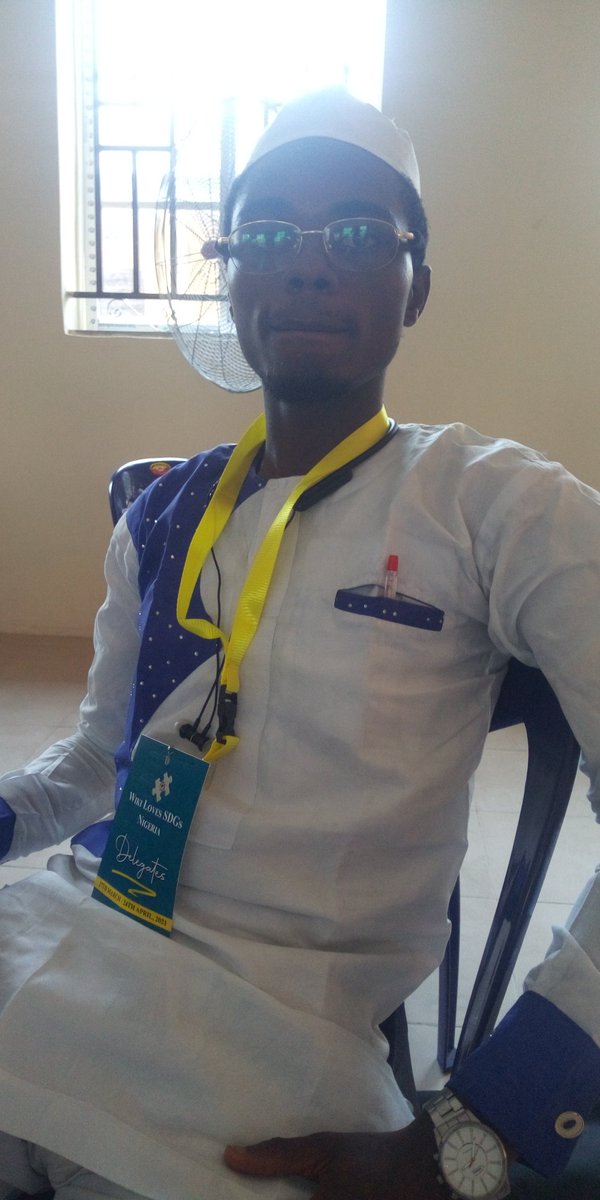 obama_jr_ii's tweet photo. @TheJamesPopoola @WikiLovesSDGsNG
Wiki needs me and I loves Wiki because I love to volunteer for @ConnectSDGs @WikiLovesSDGsNG https://t.co/2ZacD8Y44k
