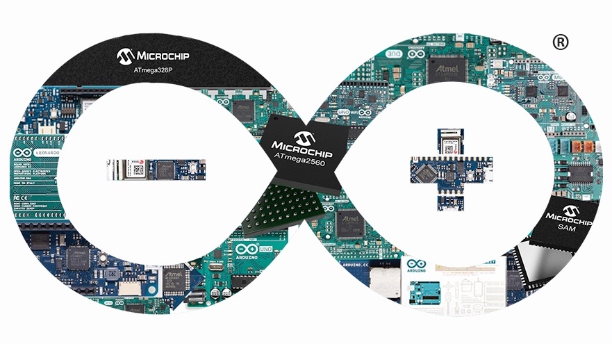 MicrochipMakes's tweet image. Microchip x Arduino = Infinite possibilities! ♾️#ArduinoD21