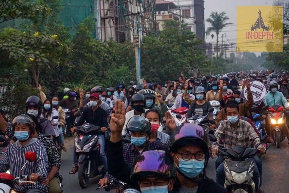 Mandalay’s economics, computer family and Engineering Strike joined together to protest against military coup. People never give up to fight for democracy.
ANTIFASCIST REVOLUTION
#Mar27Coup
#WhatsHappeningInMyanmar