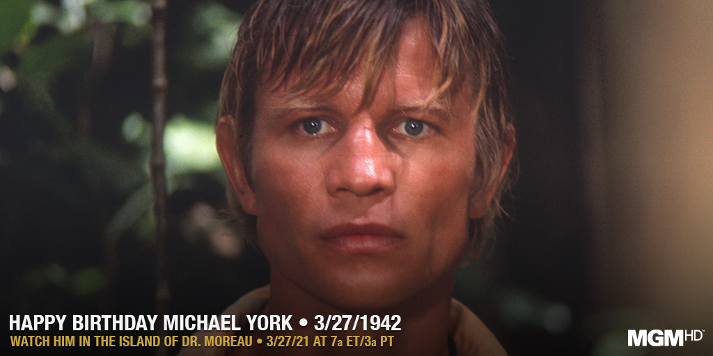 Wishing actor Michael York a Happy Birthday. 