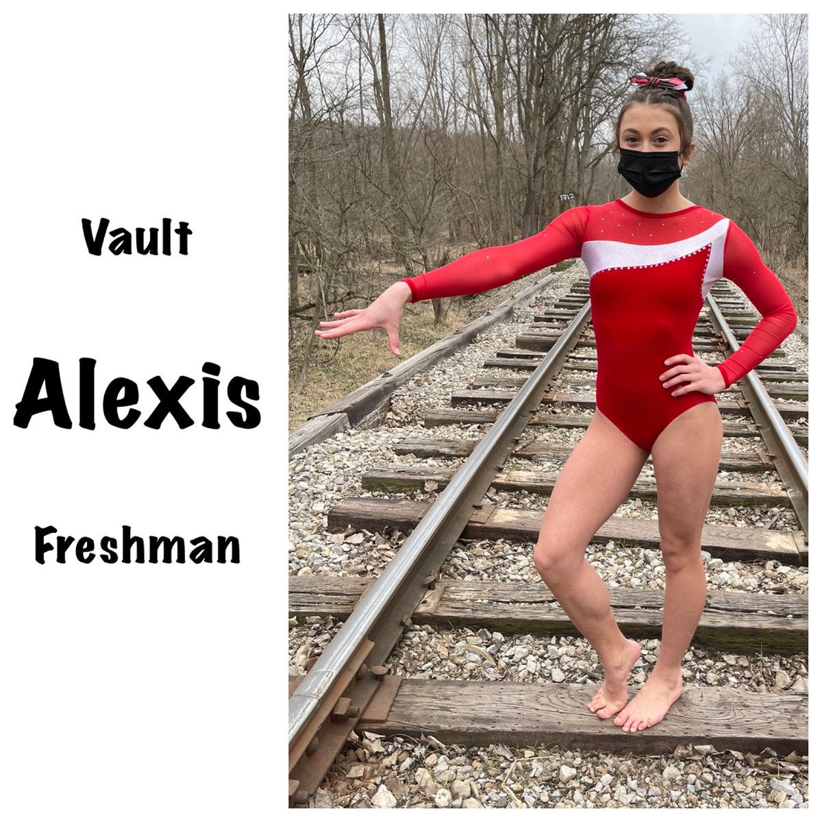 lowellgymnasts's tweet photo. Good luck on Vault today Alexis! https://t.co/RZWkraRDbF