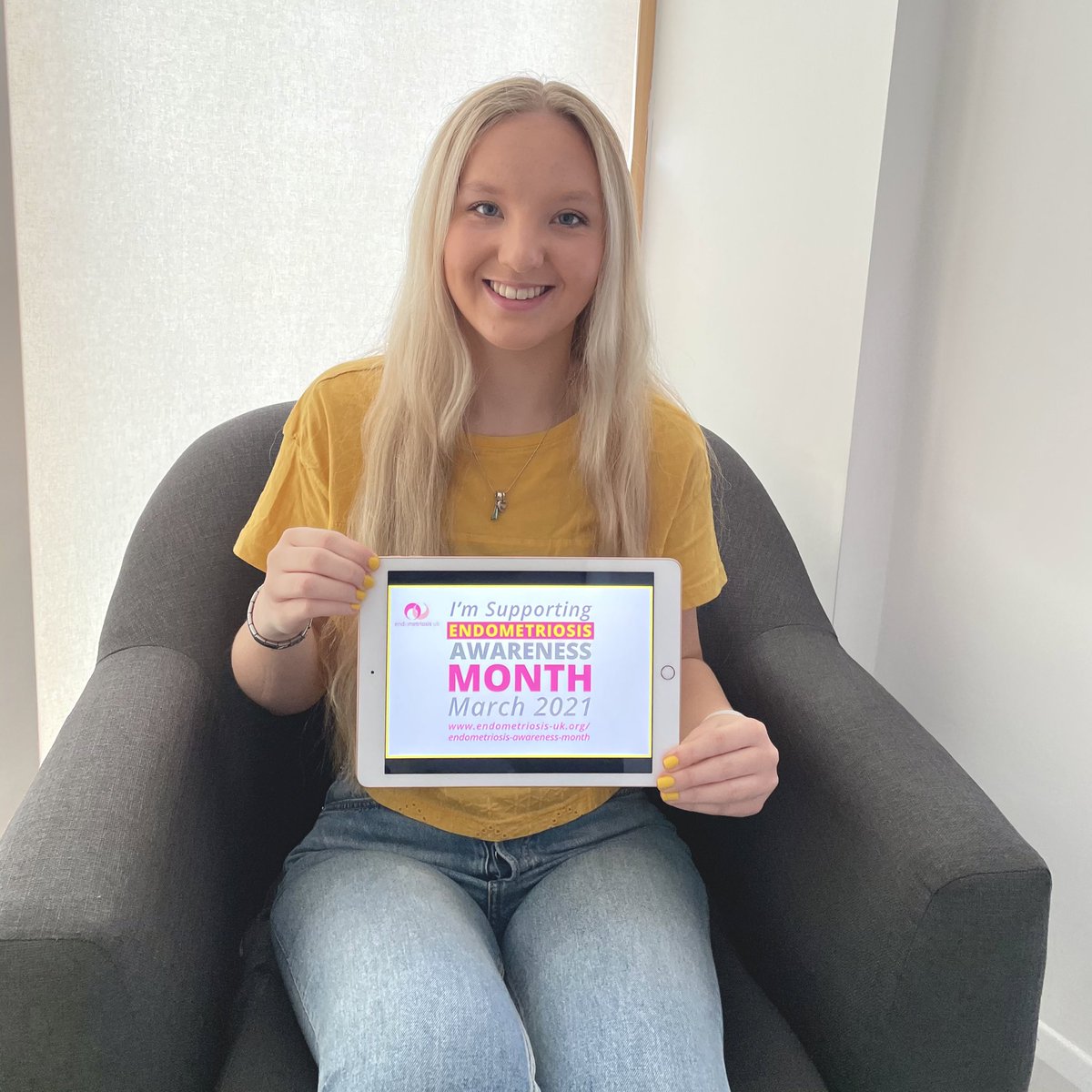 💛 Turning social media yellow for #EndometriosisAwarenessMonth.