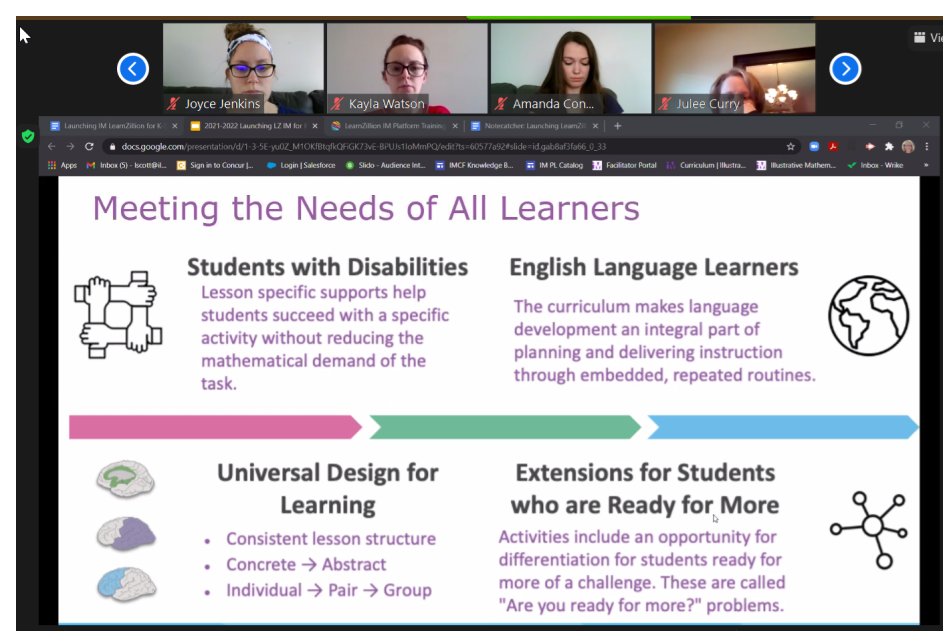 And we're off!  First of 6 full days of <a href="/IllustrateMath/">Illustrative Mathematics</a> training for K-5 #SPSMath teachers.  So excited about the curriculum design and supports that enable ALL students to experience math communities that empower them to know, use, and enjoy mathematics!