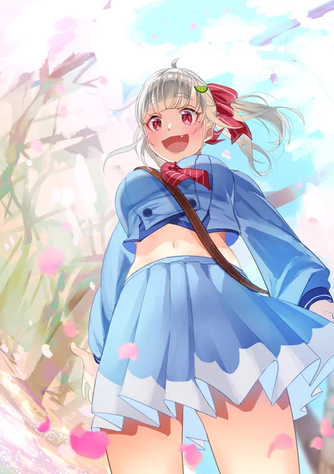 丁度さくらと葉山描いてた
#舞鈴クラフト #さくらの日 
