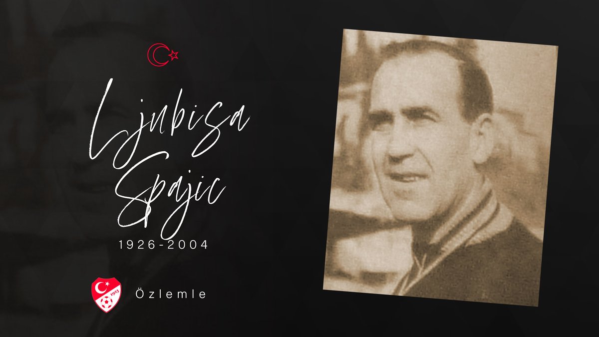 TFF_Org's tweet photo. Eski teknik direktörlerimizden Ljubisa Spajic'i vefatının 17. yılında saygıyla anıyoruz. https://t.co/v3m3EFPYoL