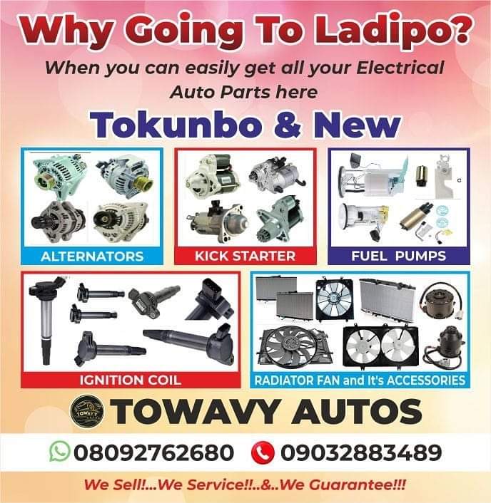 Fabian_Wavy's tweet photo. Pls🙏, Contact us 4 Your Auto Electrical Parts, We Sell #Alternator, #Kickstarter, #FuelPump, #IgnitionCoil, #Belts etc. #Tokunbo✅ #WeRepair✅ #ToWavyAutos
📲09032883489 🔌 @Gbagada
| Messi Taye Taiwo Otedola Bridge RIP Judas NO GOAL #lockdown2021 #AFCON2021Q #BeninVsNigeria https://t.co/RxitvJWg39