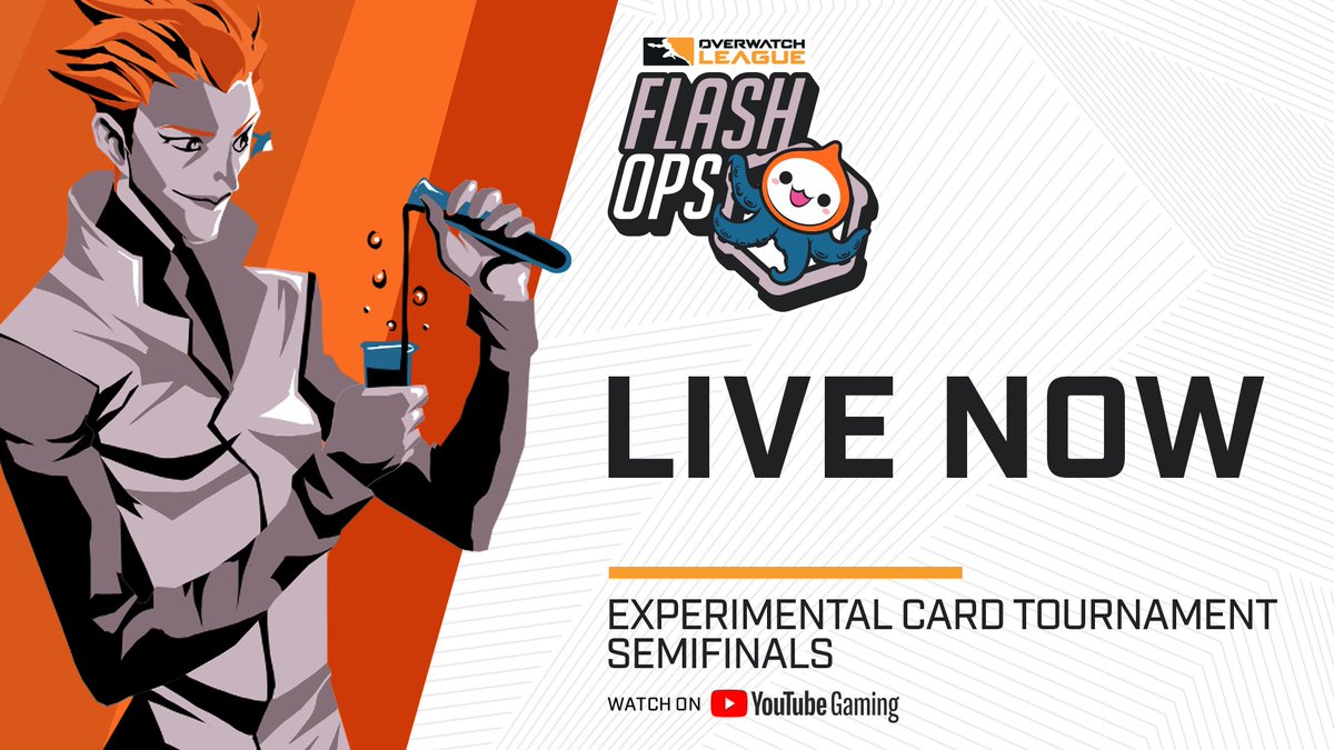 OW_Esports's tweet photo. Time to watch the madness!

The semifinals of the Experimental Card Tournament are live now!

📺 https://t.co/tbTGBsbQac https://t.co/WWRVo0cfkW