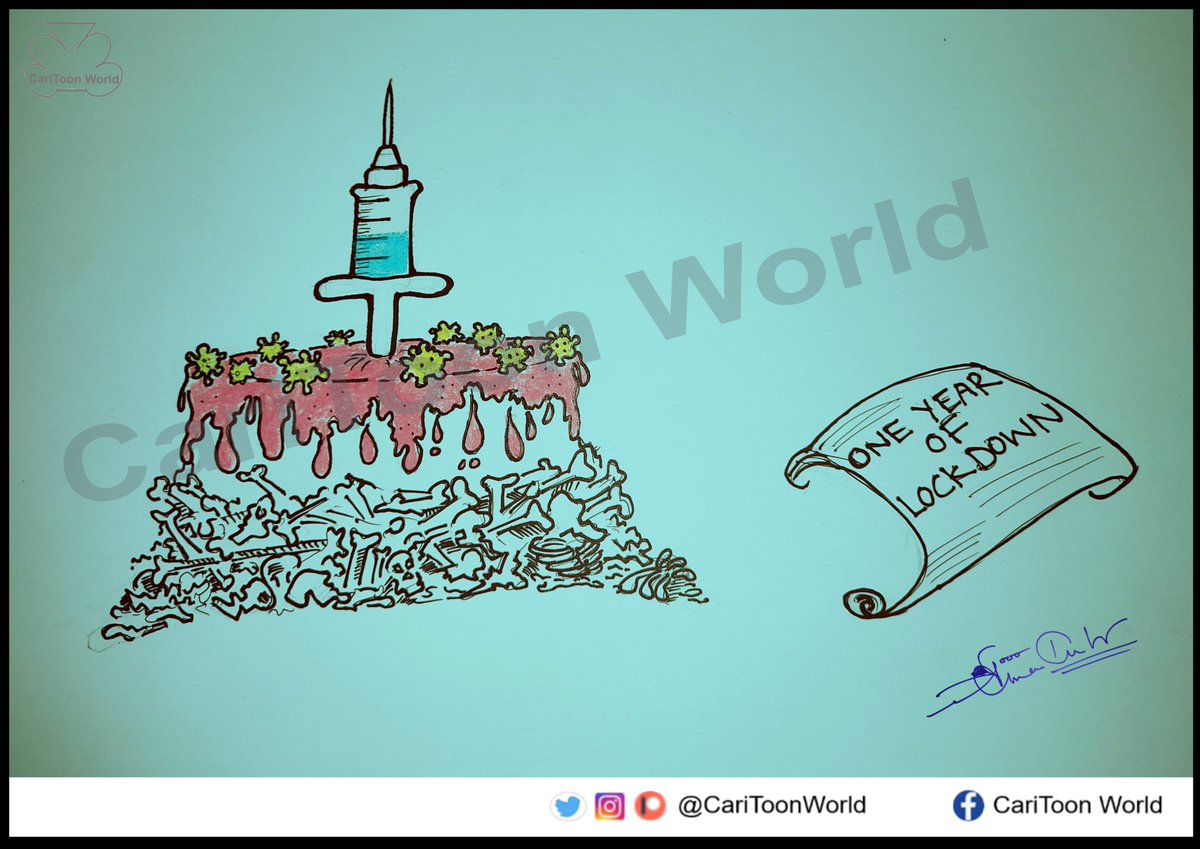 CaritoonWorld's tweet photo. ƠƝЄ ƳЄƛƦ ƠƑ ԼƠƇƘƊƠƜƝ 🦠

#COVID19 #COVID19India #COVID #CoronaVirusUpdates #coronavirus #Wuhan #WuhanInstituteofVirology #CDCDirector
#COVID19Vaccination #VaccineMaitri #vaccination #vaccinated #VaccinesSaveLives #VaccinesWork 
#CaritoonWorld #Caritoon #CoronaVirusUpdates https://t.co/nUrQ4gnpW2