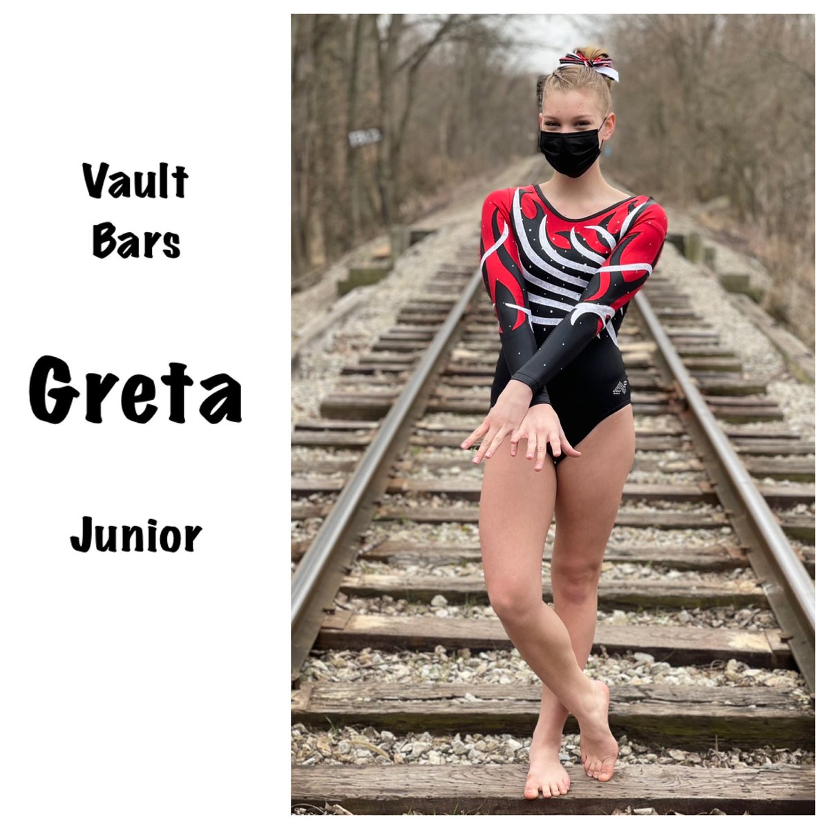 lowellgymnasts's tweet photo. Good luck on Vault and Bars today Greta! https://t.co/PfhzjDgZol