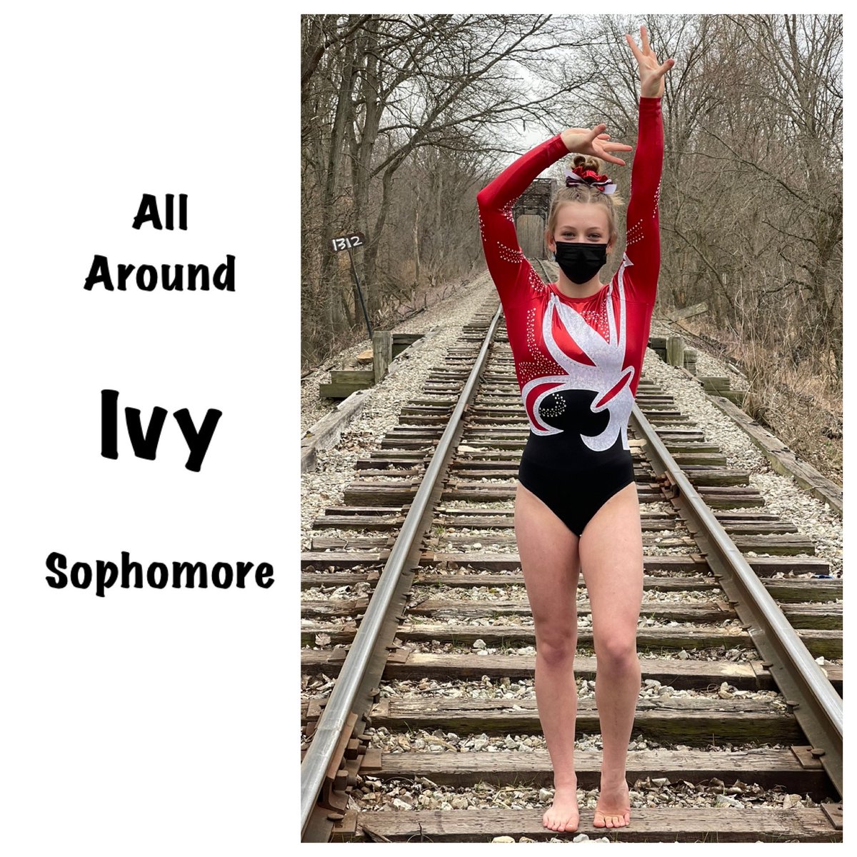 lowellgymnasts's tweet photo. Good luck All Around today Ivy! https://t.co/7zyfXS8fKB