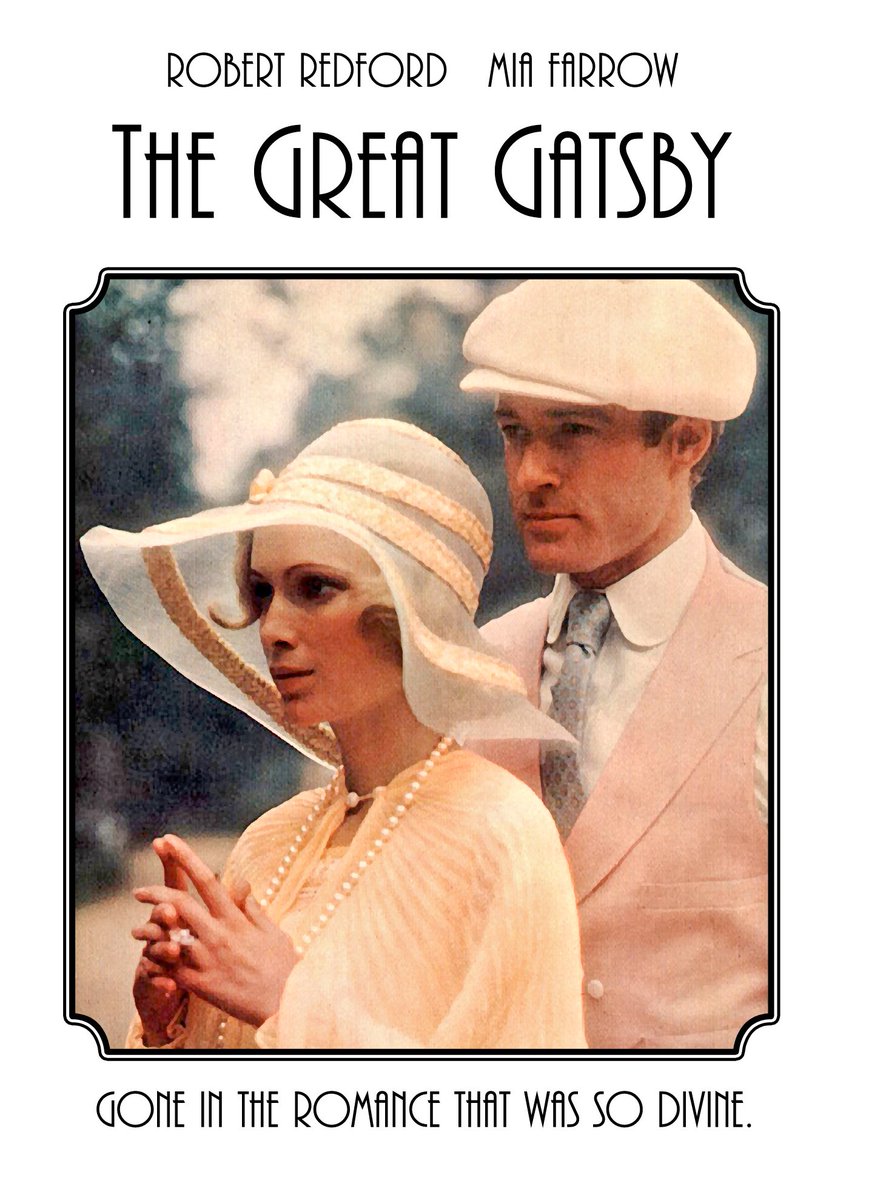 irenelis's tweet photo. #ElGranGatsy, se cumplen hoy 47 años de su estreno en EEUU, dirigida por #JackClayton, basada en la novela del mismo nombre de #ScottFitzgerald. Como protagonista #RobertRedford. Hay otras versiones, cual es vuestra preferida? yo sólo he visto ésta.
https://t.co/RHflfghhIq https://t.co/MrSzQOxdaX