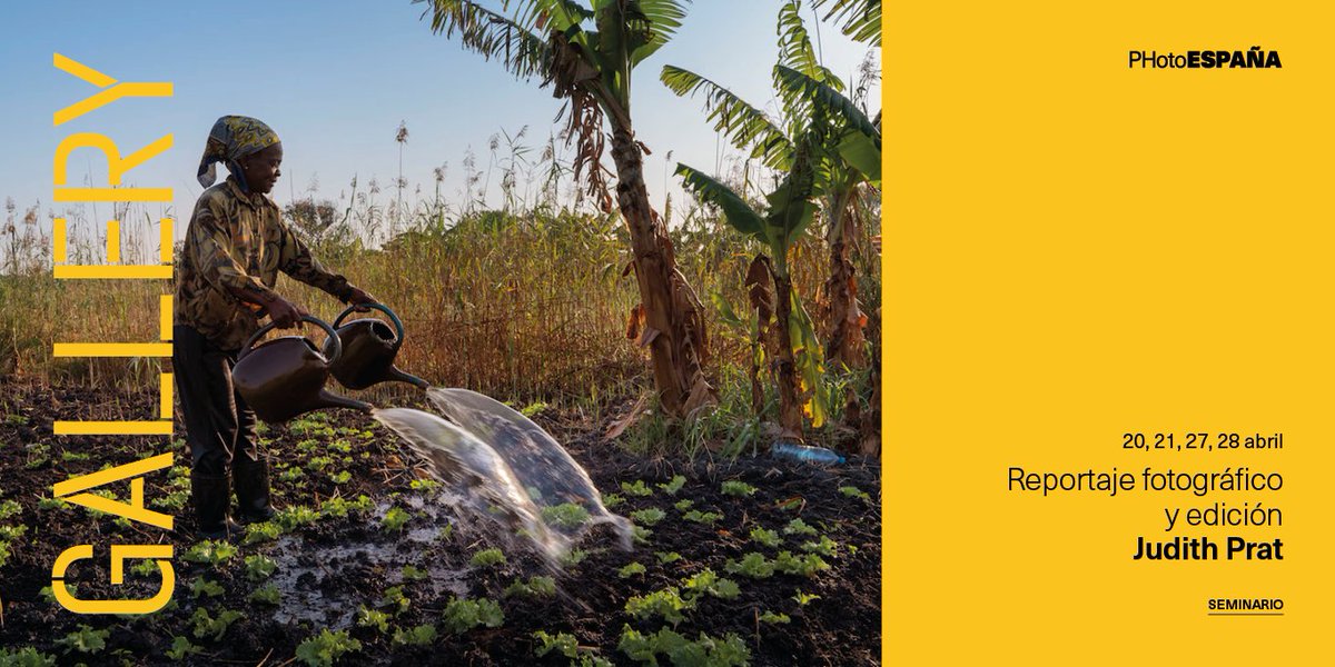 photoespana's tweet photo. 🎓 CAMPUS #PHEGallery
Seminario de reportaje fotográfico y edición con @judithprat22
📅 20, 21, 27 y 28 de abril de 17h a 19h30 (hora española)
Online a través de Zoom
✍️ ¡Plazas limitadas! >>> https://t.co/1V4ycoR433
¡Por ser #AmigoPHE disfruta de un 40% de dto! https://t.co/MYaKg35I7i