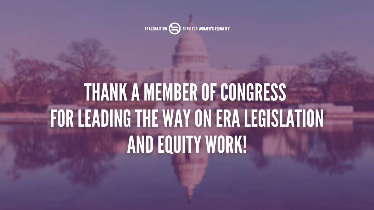 ERACoalition's tweet photo. Take action with us ๐โ#28DaysForERA #ERANow #GenderEquality https://t.co/lvgm59riC3