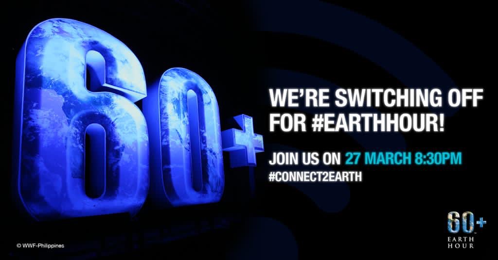 #EarthHour is taking place today! An opportunity to come together and speak up for nature!
Participate with <a href="/earthhour/">Earth Hour Official</a> switching off the lights tonight @ 8:30 and starting conversations with your family, friends and colleagues on daily actions you can do to protect our planet. 🌍
