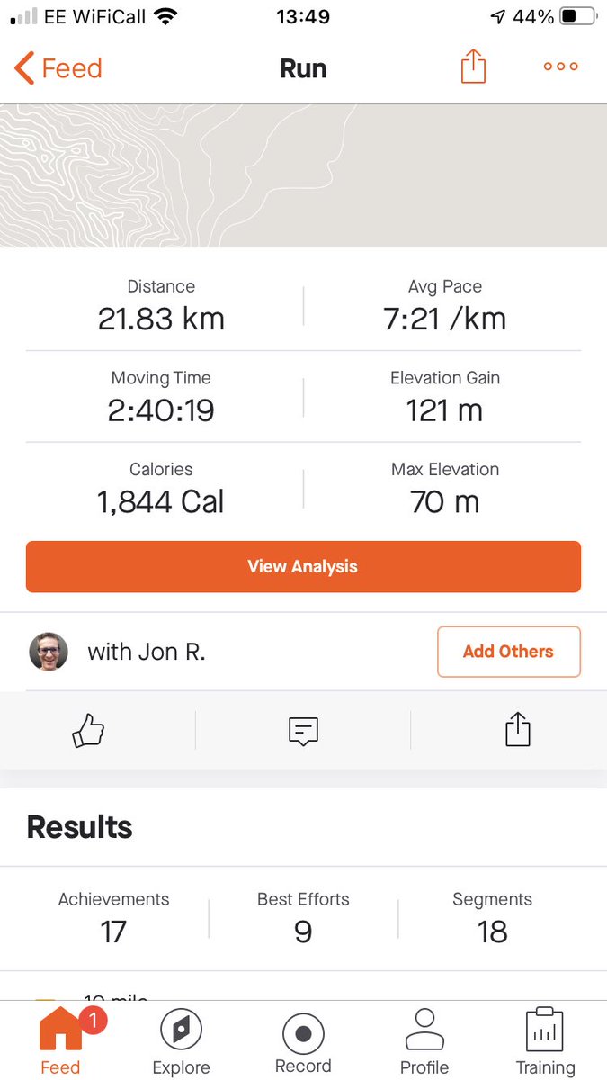 BishopRuthB's tweet photo. My 1st half marathon done! Ran with my friend Jon who is a 7stone triathlete and whose joy in life is helping people achieve their goals. #bemoreJon #ukrunchat https://t.co/gjXJl0hFC4