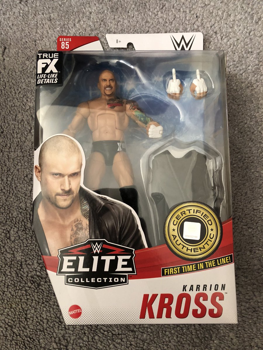 The_WWE_Fan5's tweet photo. Awsome Figure from @RingsideC
.
@WWEKarrionKross https://t.co/xJwQU3r9Bs