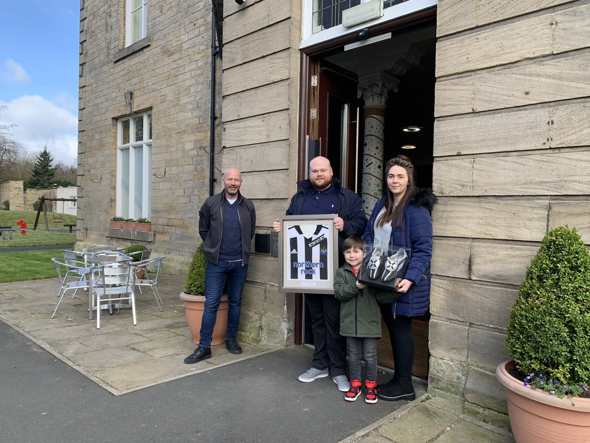 What an amazing morning meeting <a href="/alanshearer/">Alan Shearer</a> at the Alan Shearer Centre and finding out more about the great work being done there. My pregnant girlfriend isn’t best pleased I keep saying this will be the best thing to ever happen to me though 😂 @AlanShearerFndn  #nufc