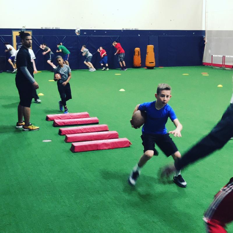 Football Skills Training Tomorrow Sunday March 28. Youth 11a-12:30p | Middle School 2p-3:20p | High School 12:30p-1:50p &amp; 3:30p-4:50p conta.cc/3faT80S