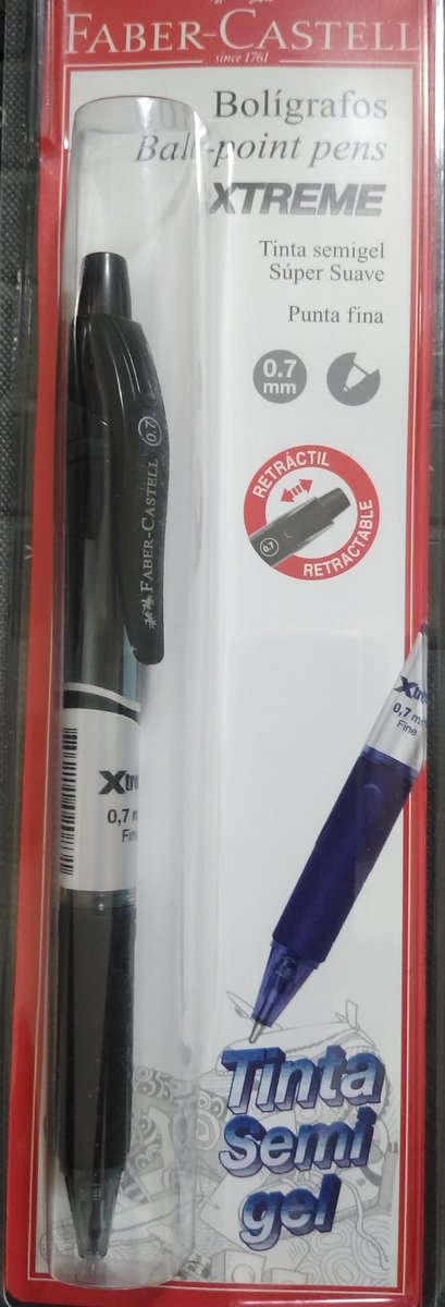 Sololapiceros's tweet photo. REVIEW 📢📢📢: Volví con un delicioso review de un modelo tinta semigel de @FaberCastellPer, se trata del Xtreme punta media de 0.7 hecho en....Perú?.....no, en India 🇮🇳. Veamos que pasa. https://t.co/RldY363nJp @FaberCastellCol @FaberCastell_GT https://t.co/FPWZZTeSnN