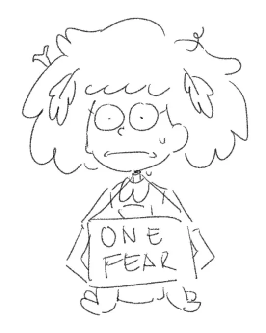 I'm so happy that my best friend irl is getting into art 

But she follows me here and I realized yet again sHE SEES MY AMPHIBIA FANART/TALK/ MY P I N N E D TWEET...

Illustrating how I feel using anne boonchuy 