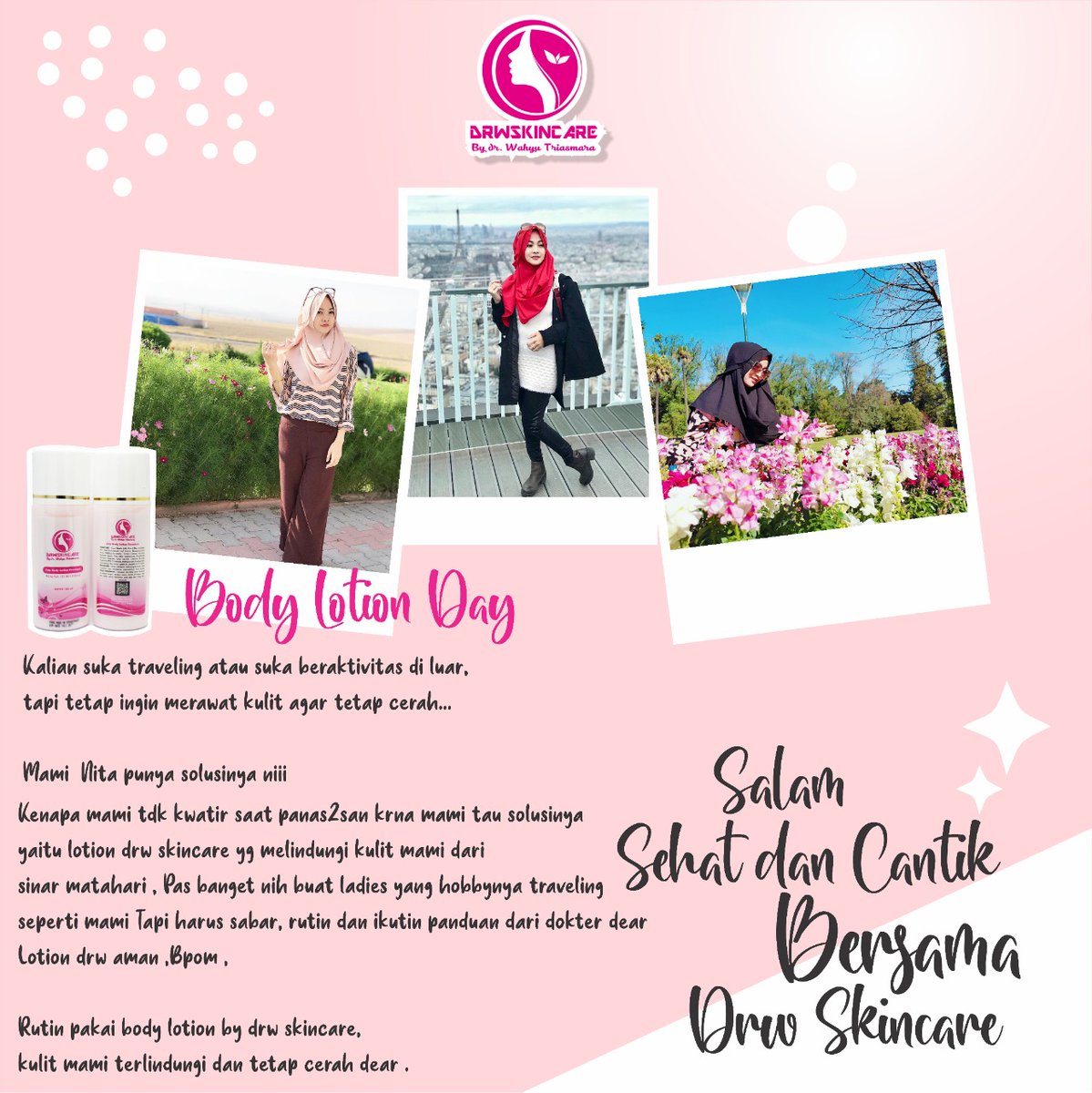 EfiHumayra's tweet photo. "Dapatkan kulit sehat &amp; terawat bebas flek hitam &amp; jerawat bersama DrW Skincare Indonesia" #drwskincare #drwskincareindonesia #cintadrwskincare #drwskincarejuara
Link website👇
https://t.co/e9YQn5z64y 
Link whatsapp👇
https://t.co/cjzfAaTTbR
#bisnisonline
#bisnishalal
#NOMLM https://t.co/cO99tcP1EF