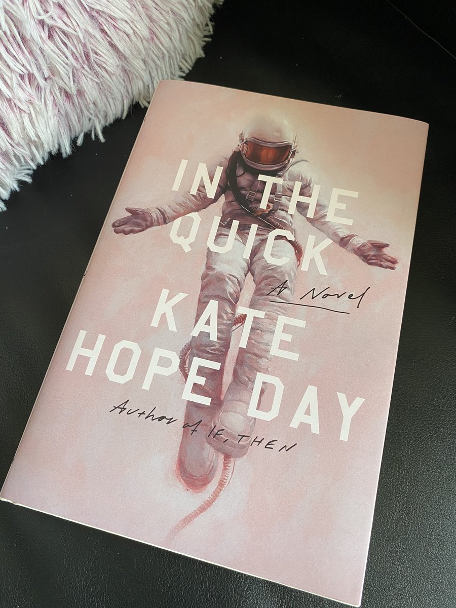 mscholesyoung's tweet photo. Reading @katehopeday’s latest #IntheQuick @penguinrandom @Brettne #FridayReads Now I want to be an astronaut 💫 https://t.co/FqQLhlhQ3Q