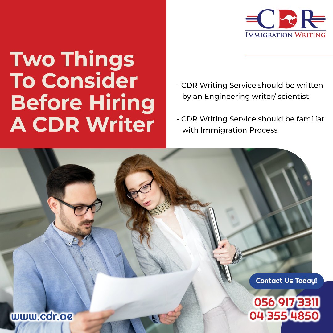 cdr_ae's tweet image. We promise to provide you quality writers when you decide to go ahead with our CDR writing services.
#cdrwriting #engineersaustralia #cdrwritingsupport #migrationservices #australiaimmigration #mydubai