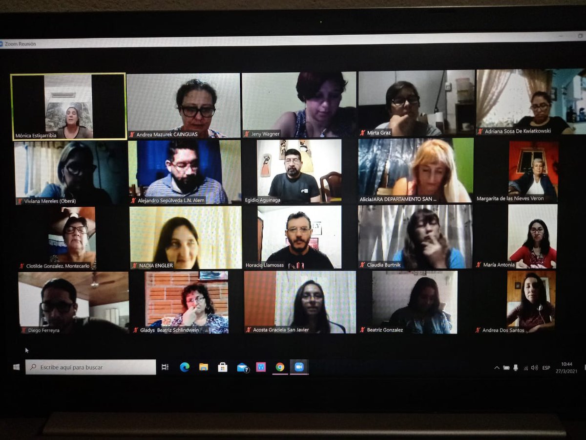 mestigarribia's tweet photo. Sábado de encuentro provincial de coordinadores de #propacyt. Organizando las instancias de ferias de ciencias y tec 2021, las olimpiadas del conocimiento y el trabajo de club de ciencia.
Gracias por el compromiso de siempre❤
@cjdechat @grillo141 @linares_cielo @jalbertogalarza https://t.co/uI6RqA00UD
