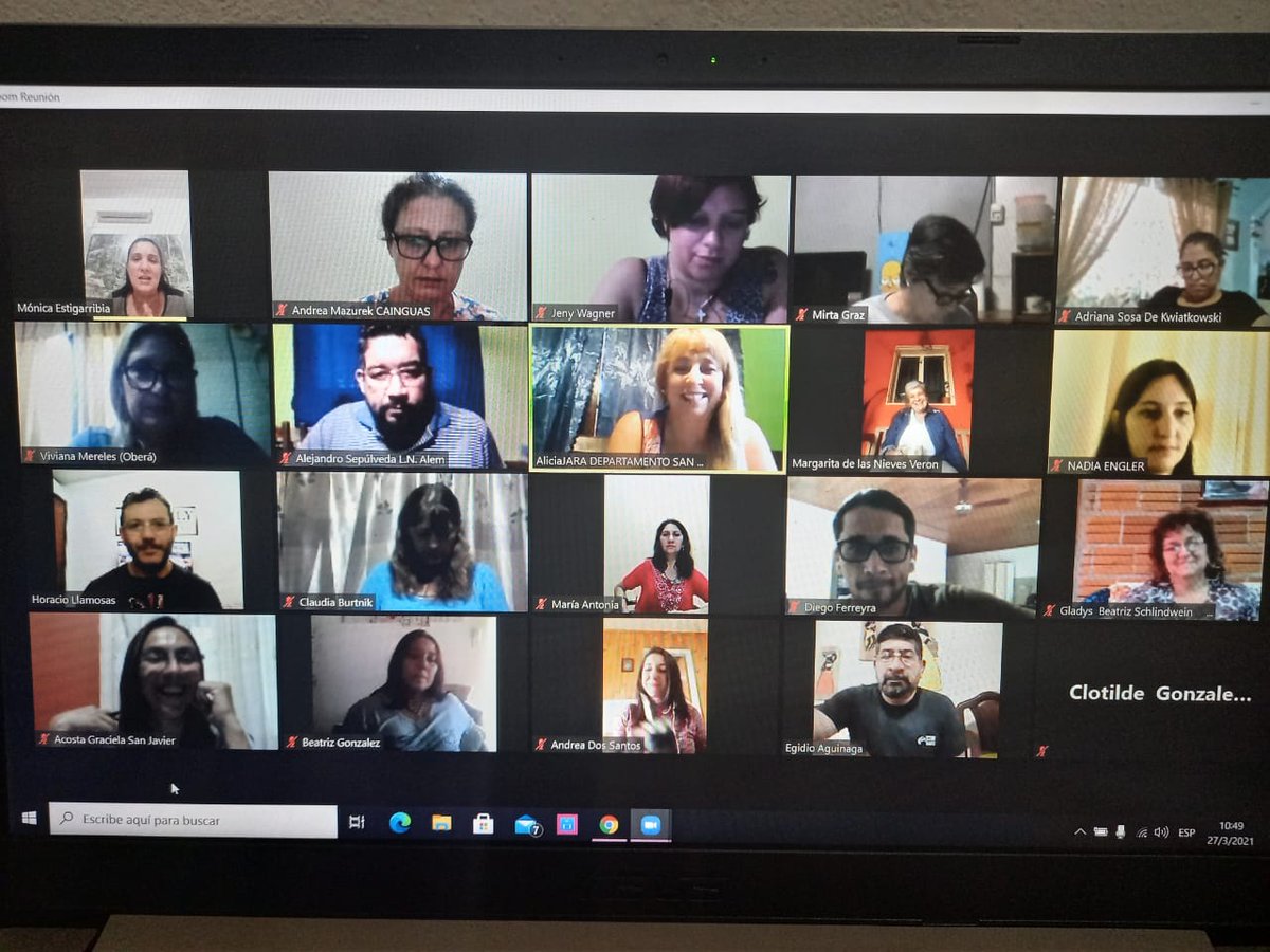 mestigarribia's tweet photo. Sábado de encuentro provincial de coordinadores de #propacyt. Organizando las instancias de ferias de ciencias y tec 2021, las olimpiadas del conocimiento y el trabajo de club de ciencia.
Gracias por el compromiso de siempre❤
@cjdechat @grillo141 @linares_cielo @jalbertogalarza https://t.co/uI6RqA00UD