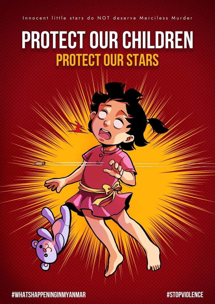 ChitSu49677288's tweet photo. ANTIFASCIST REVOLUTION

#CrimesAgainstChildren
#WhatsHappeningInMyanmar https://t.co/wjcA7ffWSH