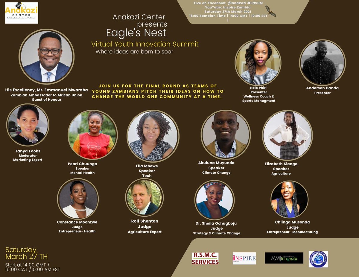 It’s such an honour to be on the panel of judges for the Youth Innovation Summit, featuring 3 amazing Zambian teams.  🇿🇲 ⁦<a href="/AnakaziCenter/">TheRealAnakazi</a>⁩ ⁦<a href="/MumbaMusondam/">Dr. Musonda Xoliswa Mumba</a>⁩ ⁦<a href="/ThandieMwape/">Thandie 🇿🇲 🇩🇰🌏</a>⁩ ⁦<a href="/tasilabanda/">Dr. Tasila Mitwa Banda</a>⁩