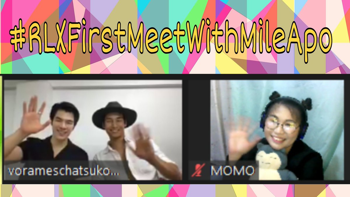 MOMOkissU_'s tweet photo. It's been a hot yet warm night with @milephakphum and @Nnattawin1.
Thank you for making us happy tonight!!! Excited to watch your series soon. ❤💙💚💛💜
Thank you, RAIKANTOPENI PHILIPPINES 😍😍😍
#RLXFirstMeetWithMILEAPO https://t.co/zC58y6n5q8