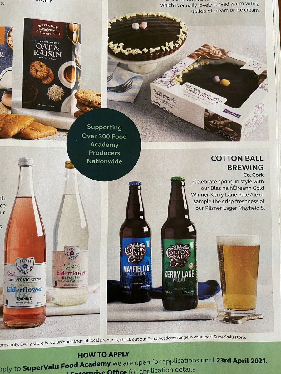Cotton Ball Brew Co (@cottonballbrew) on Twitter photo Great mention in Independent magazine 😊 <a href="/SuperValuIRL/">SuperValu Ireland</a> <a href="/Independent/">The Independent</a> #supportlocal Great mention in Independent magazine 😊 <a href="/SuperValuIRL/">SuperValu Ireland</a> <a href="/Independent/">The Independent</a> #supportlocal