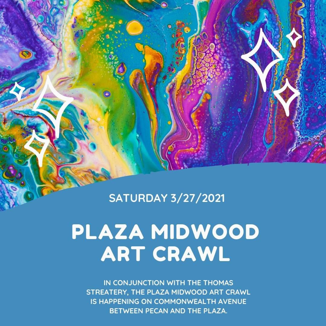pmdentist's tweet photo. #plazamidwood Art Crawl happening today from 11-4! Come check it out! #clt #charlotte #art https://t.co/MbieASzYno