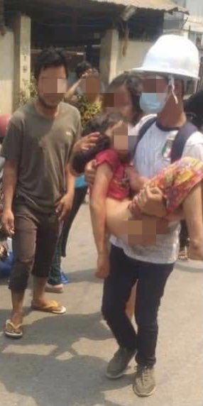 PiiEsther's tweet photo. #CrimesAgainstChildren #WhatsHappeningInMyanmar #27marchcoup https://t.co/fMU8WKpOTl